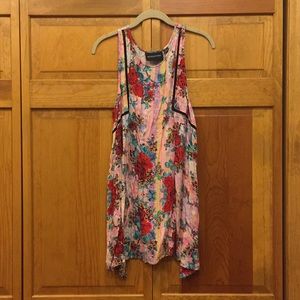 Urban Outfitters Floral Mini Flow Dress